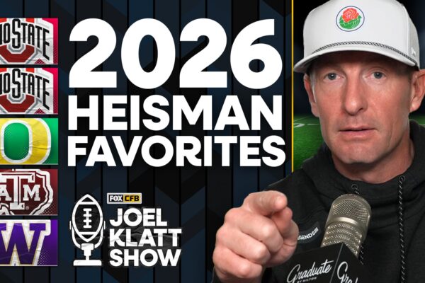 Joel Klatt's 2026 Heisman Favorites