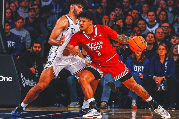 No. 19 Texas Tech Upsets No. 3 Duke After Big Second-Half Rally at MSG