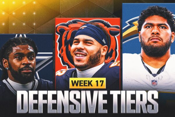 2025 NFL Defensive Tiers Week 17: Chargers, Bears Step Up; Cowboys Tumble