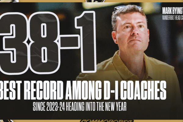 No. 11 Vanderbilt Tops New Haven; Dores Coach Mark Byington Sets New Record