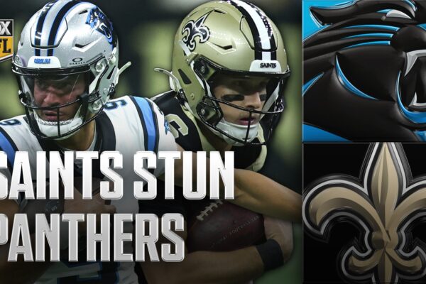 NFC South Race HEATS UP as Saints take down Panthers in gritty win 👀 NFL on FOX