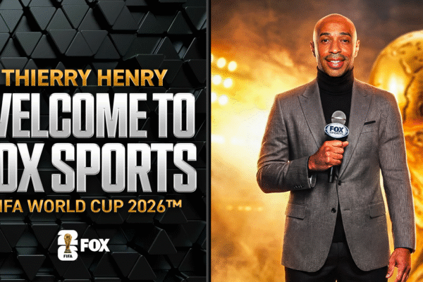 France Legend Thierry Henry Joins FOX Sports as FIFA World Cup 2026 Analyst