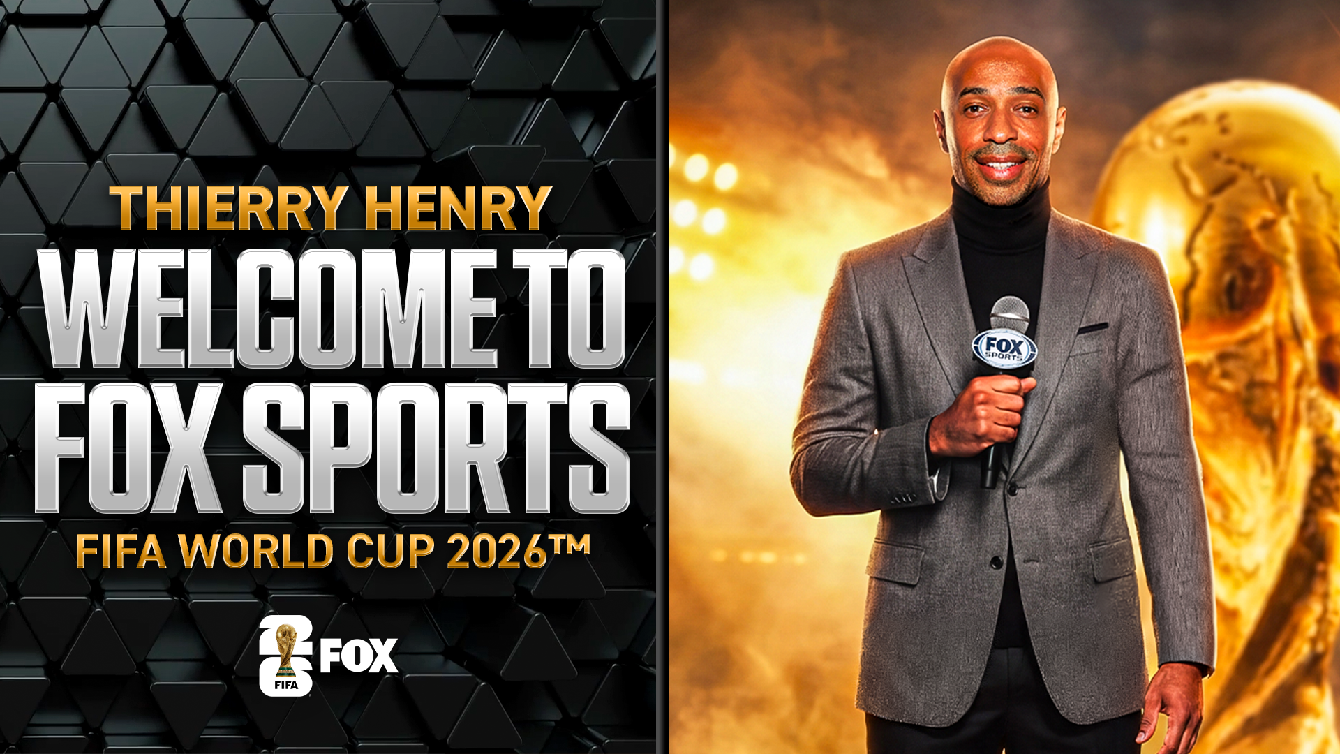 France Legend Thierry Henry Joins FOX Sports as FIFA World Cup 2026 Analyst