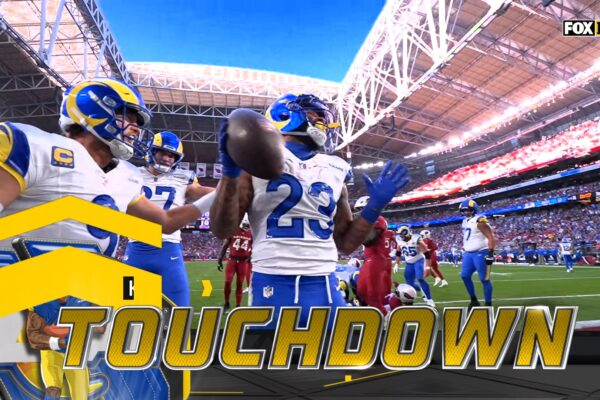 Kyren Williams punches in 2-yard TD, giving Rams lead over Cardinals | NFL Highlights