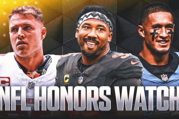 2025 NFL Honors Watch: Myles Garrett, Christian McCaffrey Cruising for Major Awards