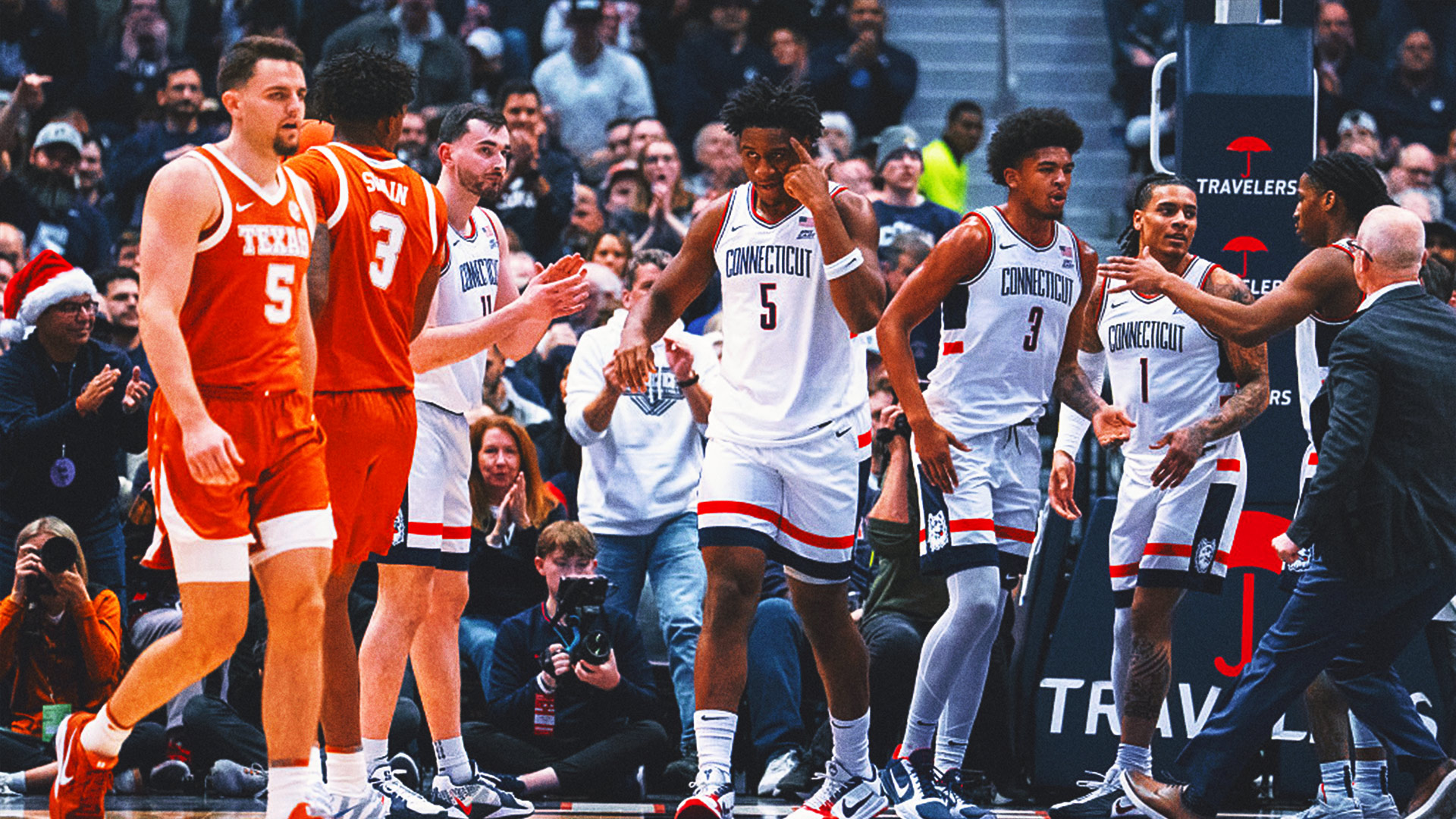 4 Takeaways From No. 5 UConn’s 71-63 Win Over Texas
