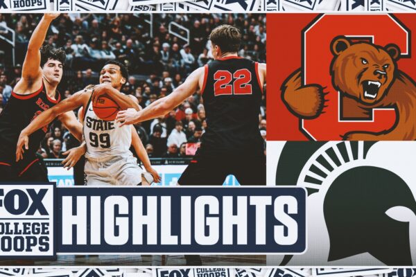 Cornell Big Red vs. No. 9 Michigan State Spartans Highlights 🏀 FOX College Hoops