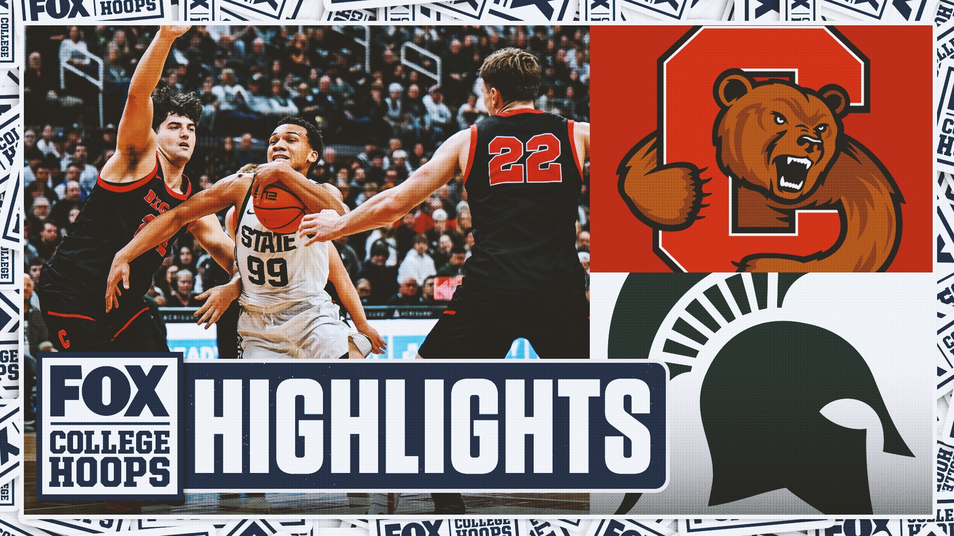 Cornell Big Red vs. No. 9 Michigan State Spartans Highlights 🏀 FOX College Hoops