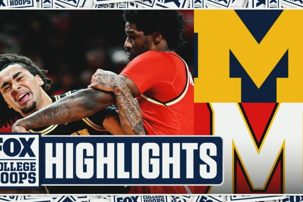 No. 2 Michigan Wolverines vs. Maryland Terrapins Highlights 🏀 FOX College Hoops