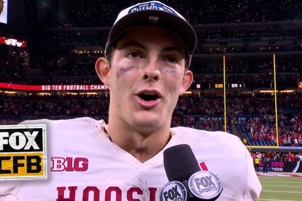 'The Hoosiers are real' — Charlie Becker after Indiana beats Ohio State in Big Ten Championship