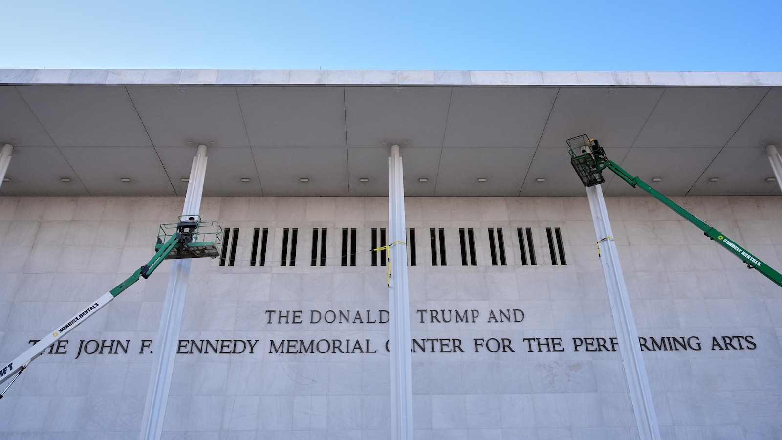 Kennedy Center criticizes musician who canceled performance after Trump name added to building