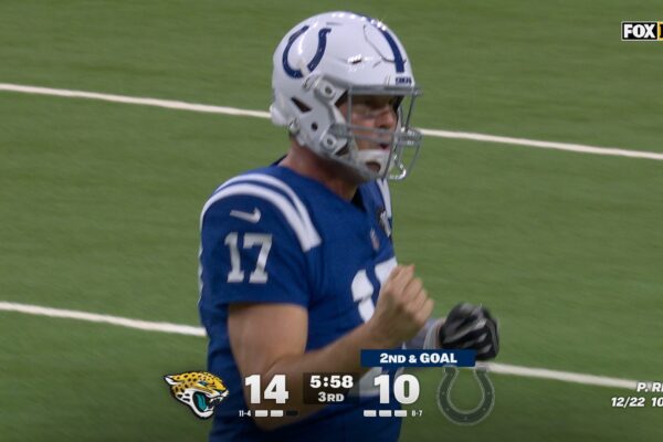 Colts' Philip Rivers throws 5-yard TD to Mo Alie-Cox to retake lead against Jaguars | NFL Highlights