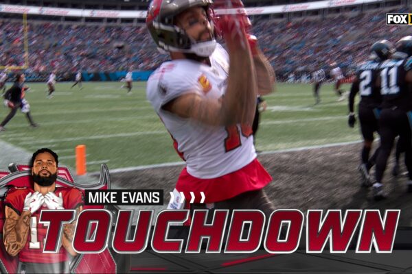 Baker Mayfield finds Mike Evans for a TD, giving Buccaneers a lead over Panthers | NFL Highlights