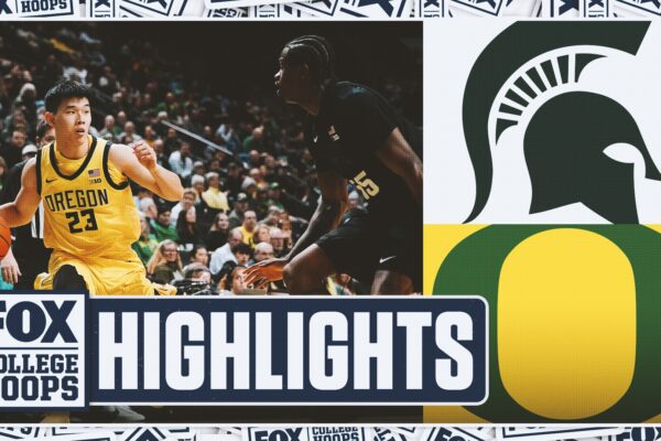 No. 10 Michigan State Spartans vs. Oregon Ducks Highlights 🏀 FOX College Hoops
