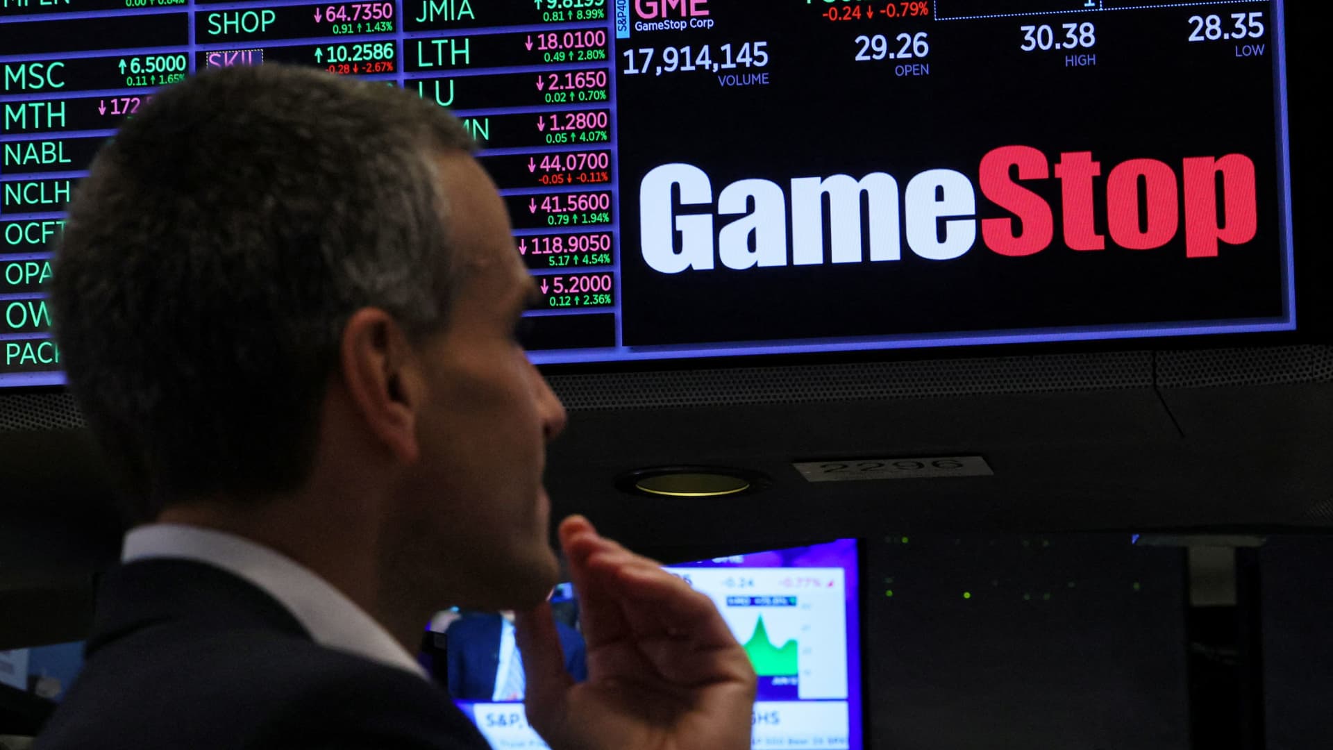 GameStop shares move higher after Michael Burry says he’s been buying the stock