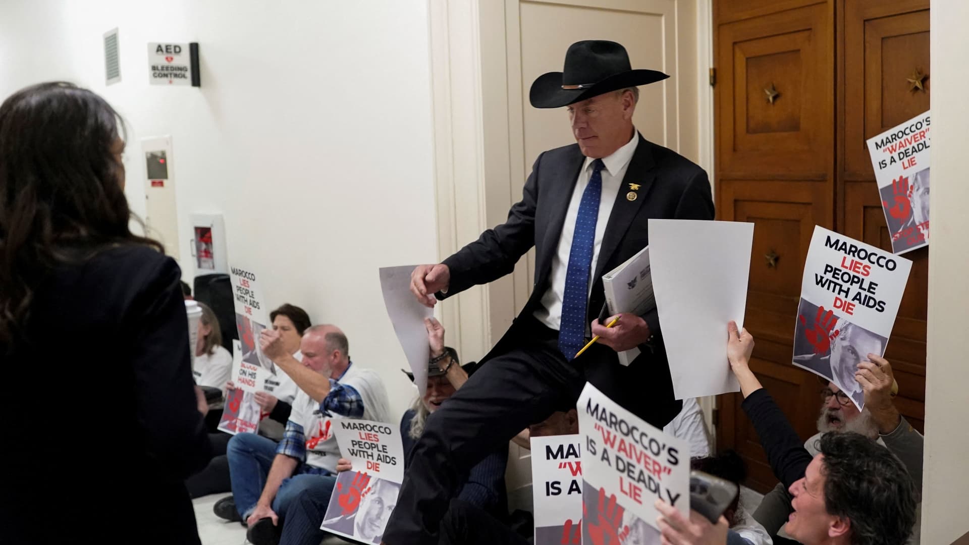 Trump’s Greenland military threat downplayed on the Hill