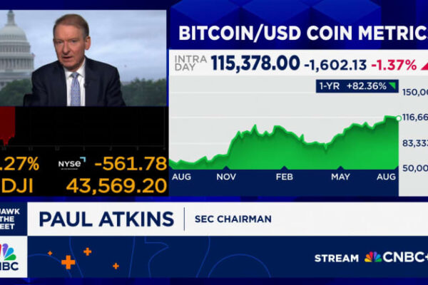 Elizabeth Warren presses SEC Chair Atkins on 401(k) crypto risks