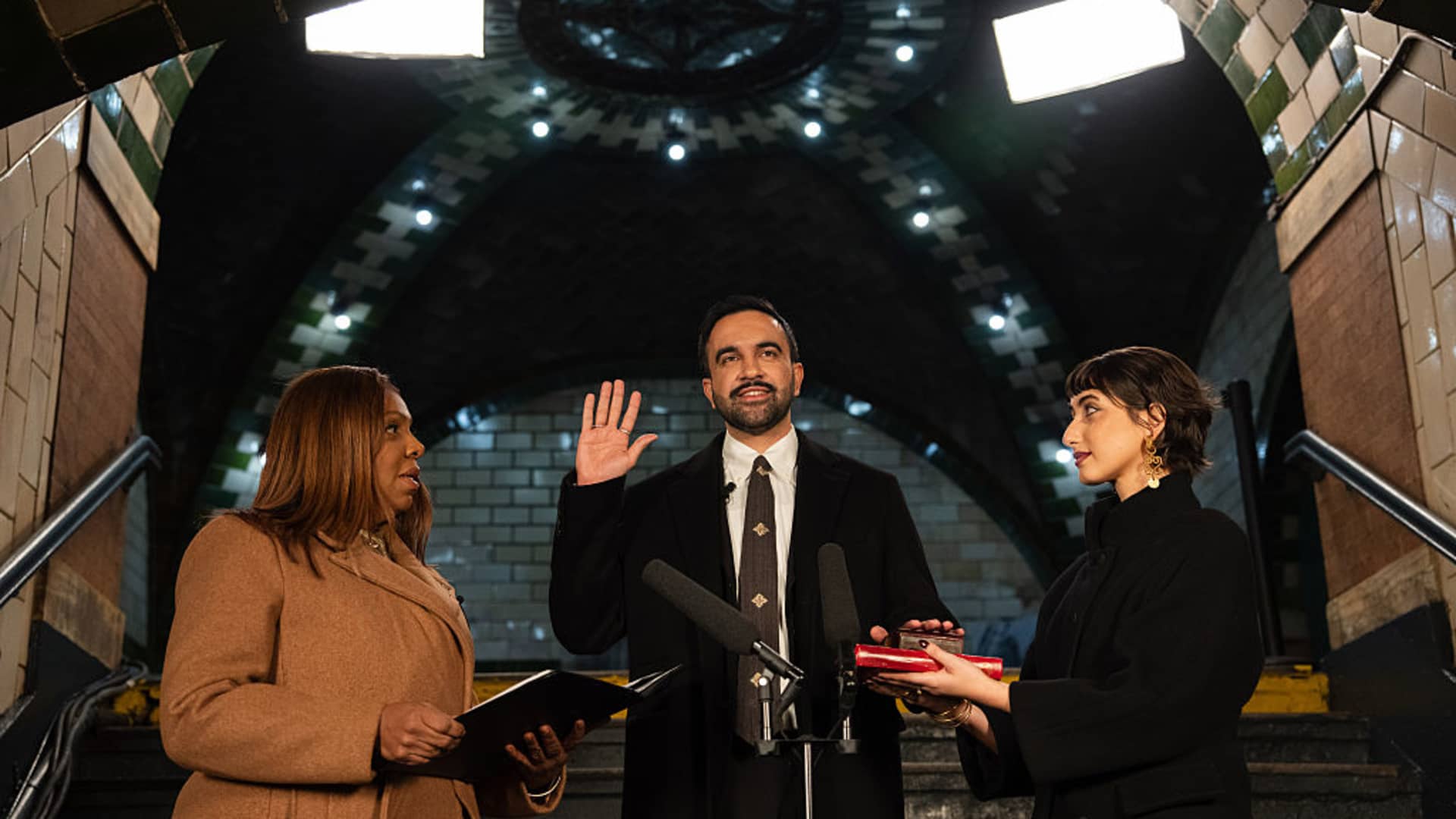 New York, New Year, new mayor