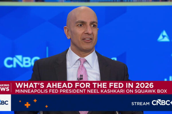Minneapolis Fed’s Kashkari indicates interest rates don’t need to be cut much more