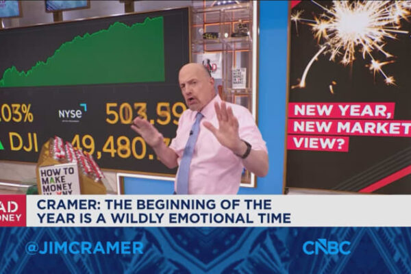Cramer says January rally emotional and warns against chasing momentum