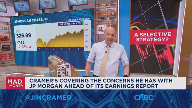 Jim Cramer says to consider Nvidia, JPMorgan Chase, Crowdstrike