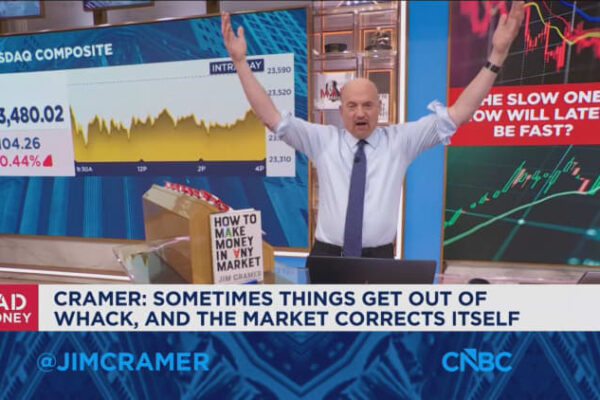 Jim Cramer says stock market rotation is shifting money