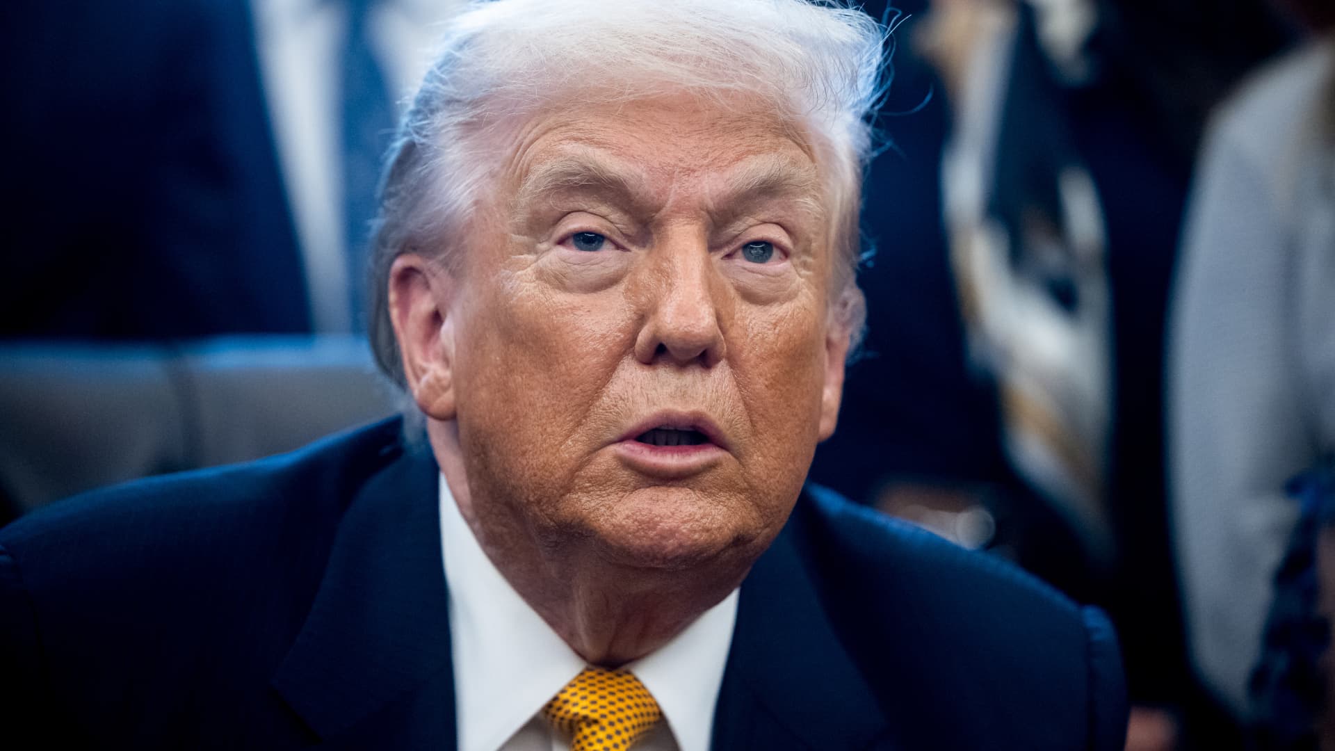 Oil prices fall after Trump signals he could hold off on attacking Iran