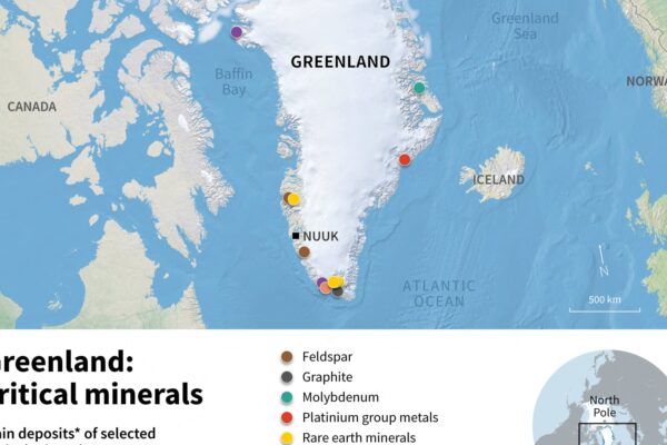 Which Greenland mining stocks have risen in 2026