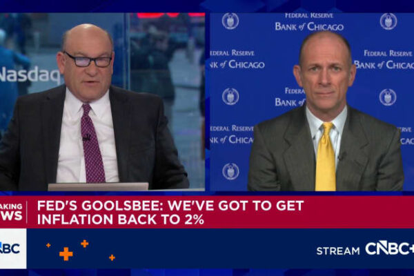 Fed’s Goolsbee says inflation could come ‘roaring back’ if central bank independence goes away