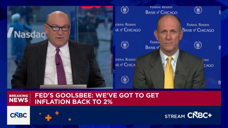 Fed’s Goolsbee says inflation could come ‘roaring back’ if central bank independence goes away