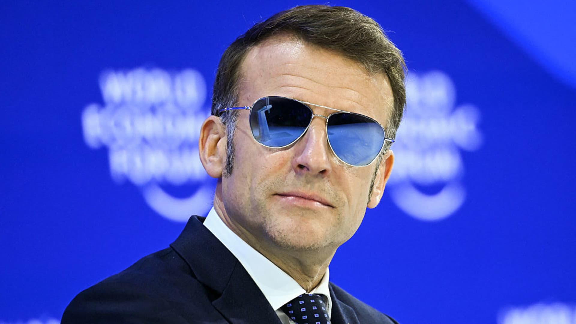 Macron decries ‘bullies’ as he urges Trump to suspend tariffs