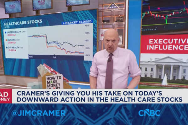Jim Cramer on President Trump’s stock market impact, 2 winning stocks