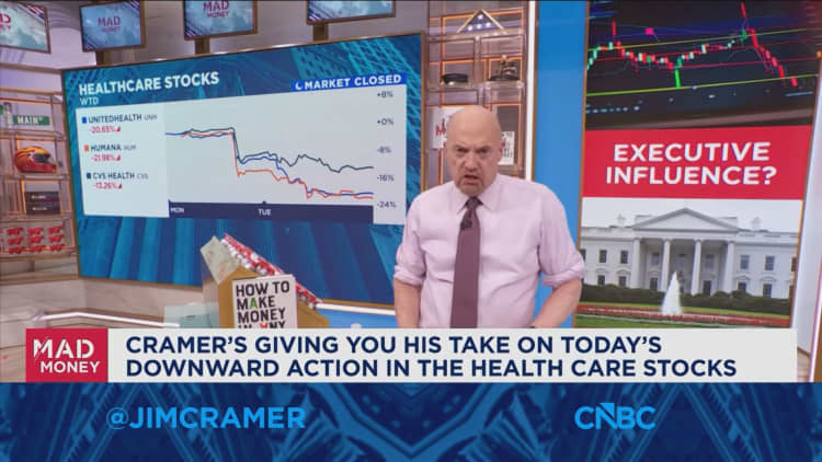 Jim Cramer on President Trump’s stock market impact, 2 winning stocks