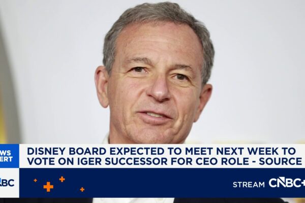 Disney board expected to meet next week to decide CEO Bob Iger's successor