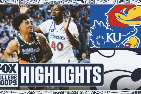 No. 19 Kansas Jayhawks vs. Kansas State Wildcats Highlights 🏀 FOX College Hoops