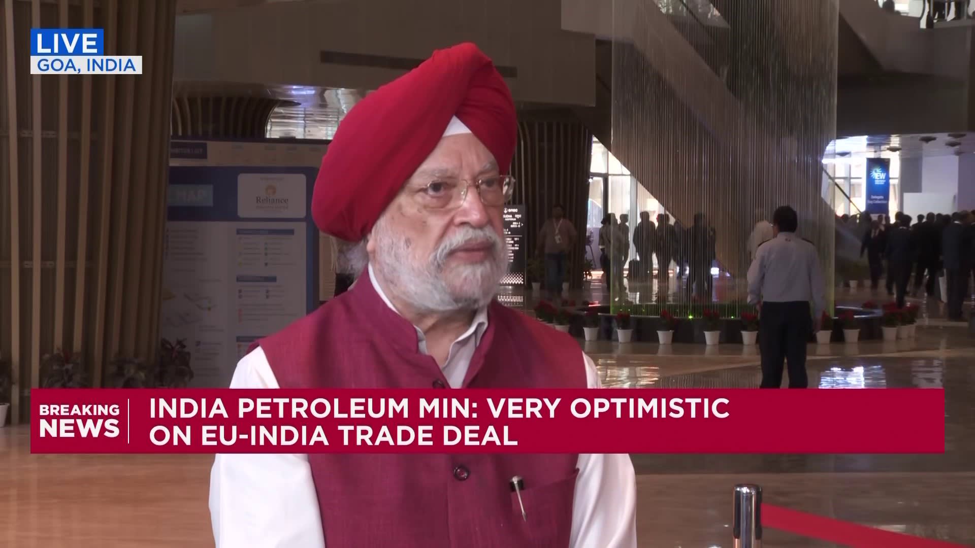 I’m optimistic on EU-India trade deal