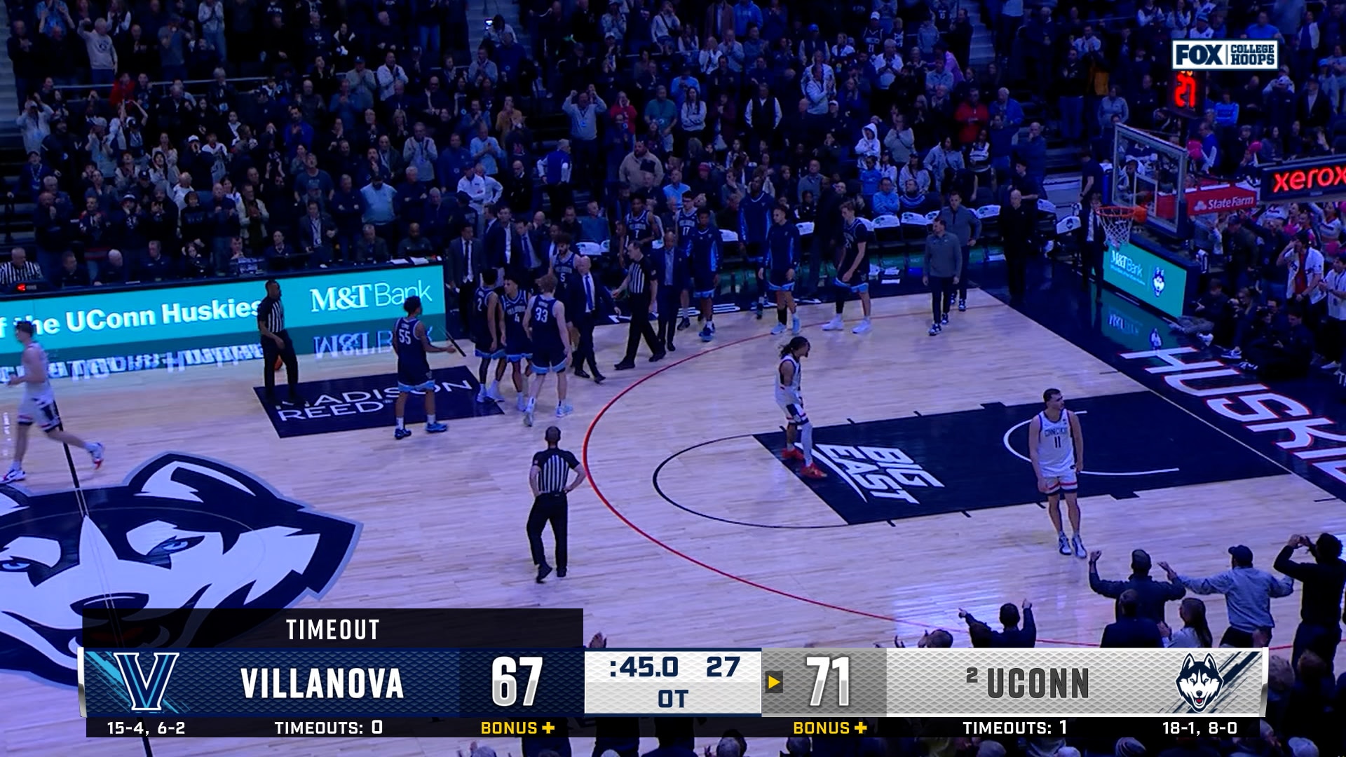 Silas Demary Jr. hits layup, helping UConn defeat Villanova