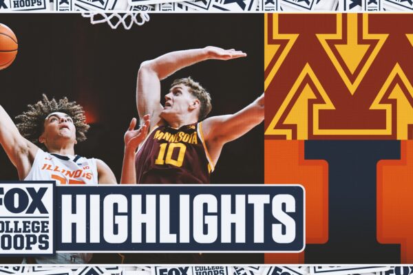 No. 13 Illinois Fighting Illini vs. Minnesota Golden Gophers Highlights 🏀 FOX College Hoops