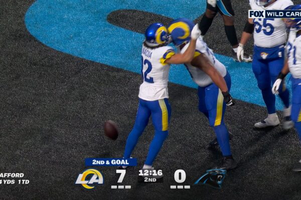 Puka Nacua scores SECOND TD to extend Rams' lead over Panthers | NFL Highlights