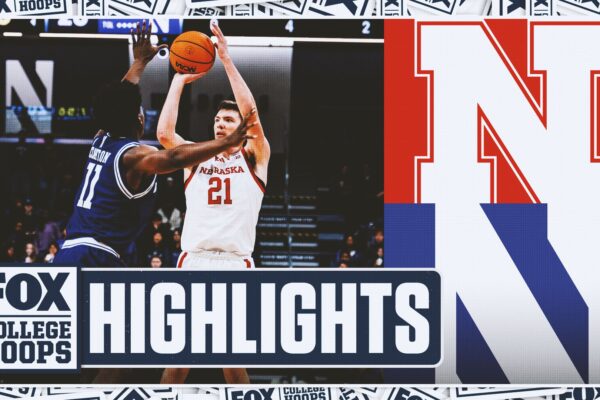 No. 8 Nebraska Cornhuskers vs. Northwestern Wildcats Highlights 🏀 FOX College Hoops