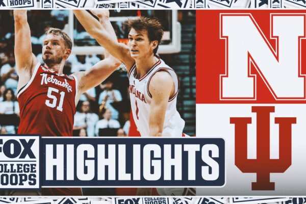 No. 10 Nebraska Cornhuskers vs Indiana Hoosiers Highlights 🏀 FOX College Hoops