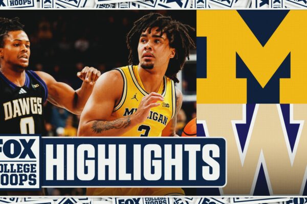 No. 4 Michigan Wolverines vs. Washington Huskies Highlights 🏀 FOX College Hoops