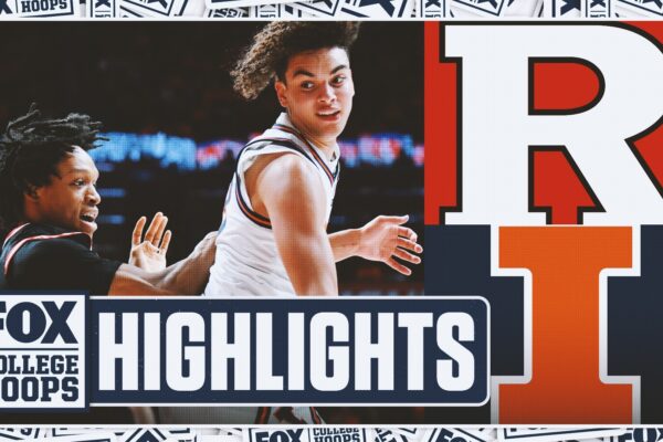 Rutgers Scarlet Knights vs No. 16 Illinois Fighting Illini Highlights  🏀 FOX College Hoops