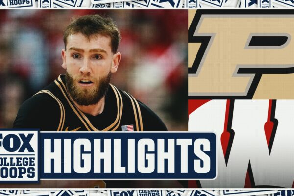 No. 5 Purdue Boilermakers vs. Wisconsin Badgers Highlights 🏀 FOX College Hoops