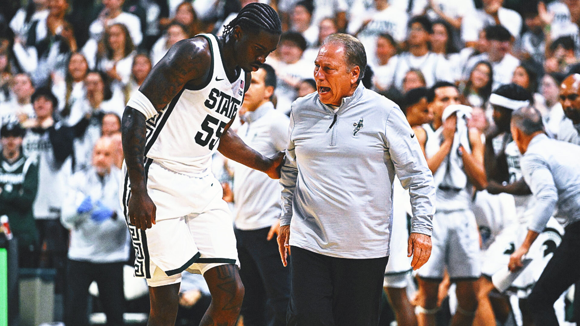 Tom Izzo: ‘It’ll Be a Cold Day in Hell Before I Give Up on Coen Carr’