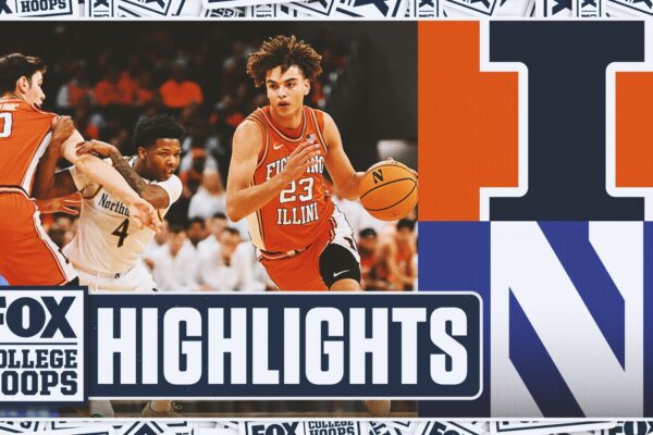 No. 13 Illinois Fighting Illini vs. Northwestern Wildcats Highlights 🏀 FOX College Hoops