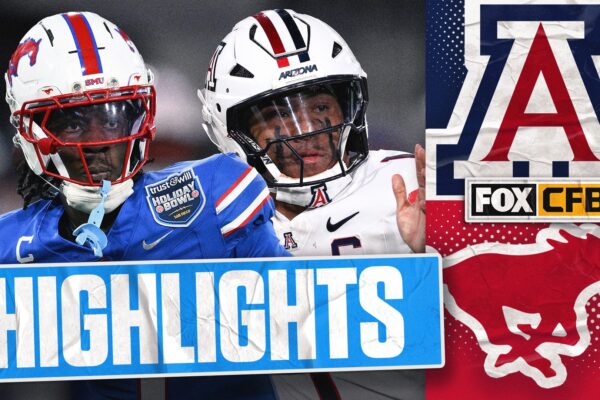 No. 17 Arizona Wildcats vs. SMU Mustangs Highlights | FOX College Football