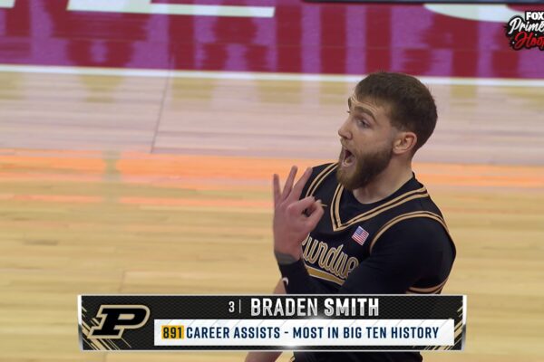 Purdue's Braden Smith BREAKS the Big Ten All-Time Assist Record