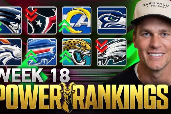 Tom Brady’s NFL Power Rankings: Who is the ‘No Choice’ No. 1 Team Entering Playoffs?