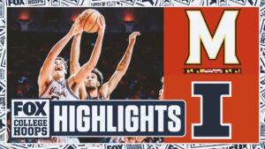 Maryland Terrapins vs. No. 11 Illinois Fighting Illini Highlights 🏀 FOX College Hoops